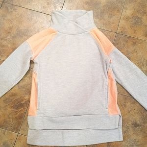 Peach and Silver SweatShirt